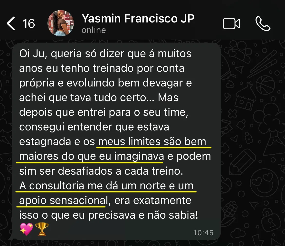 Feedback de aluna 4